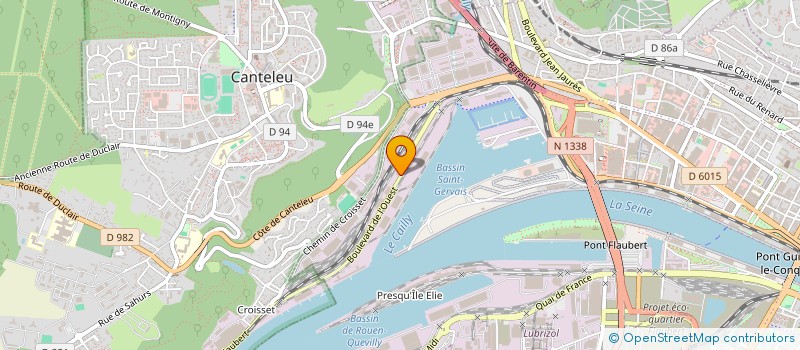 localisation de l'entreprise SAINT HONORE  ROUEN