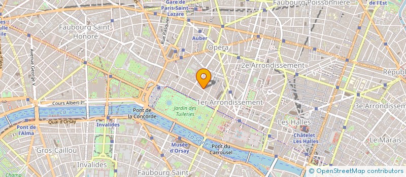 localisation de l'entreprise SAINT HONORE ART CONSULTING à PARIS
