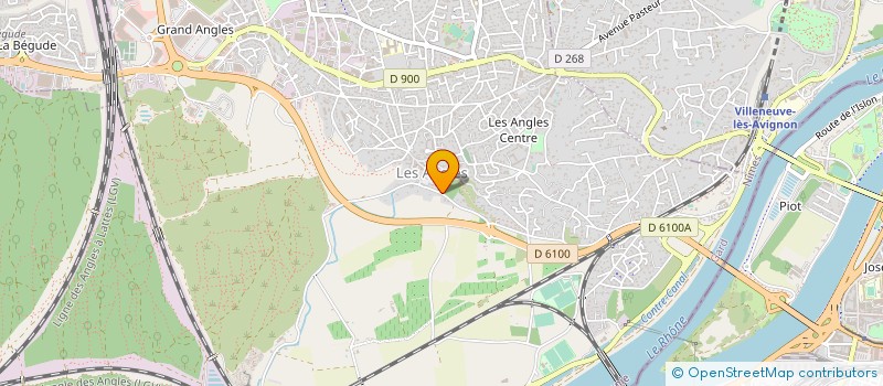 localisation de l'entreprise SAINT HONORE DUCROS  LES ANGLES