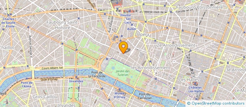 localisation de l'entreprise SAINT HONORE LINEA  PARIS