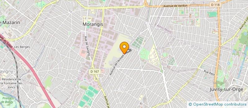 localisation de l'entreprise SAINT-HONORE MORANGIS  MORANGIS