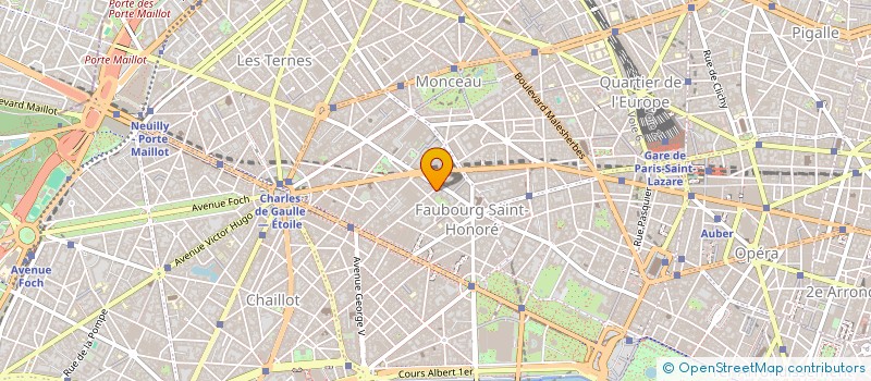 localisation de l'entreprise SAINT HONORE SARL à PARIS