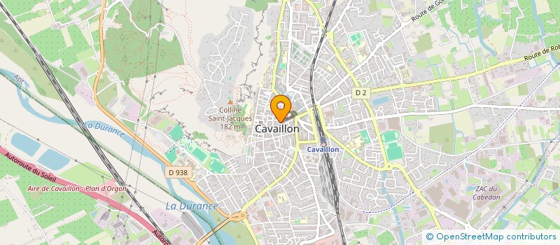 localisation de l'entreprise SAINT HUBERT  CAVAILLON