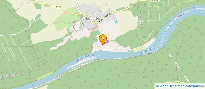 localisation de l'entreprise SAINT HUBERT  VILLEY-LE-SEC