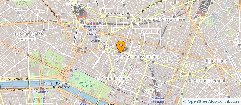 localisation de l'entreprise SAINT HUBERT CLUB DE FRANCE à PARIS