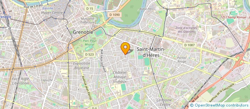 localisation de l'entreprise SAINT HUBERT DE LA FEYSSY  GRENOBLE