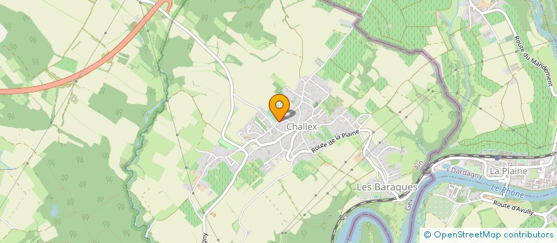 localisation de l'entreprise SAINT HUBERT DU GRALET  PERON