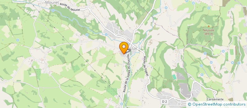 localisation de l'entreprise SAINT HUBERT LISSACOISE  LISSAC-ET-MOURET