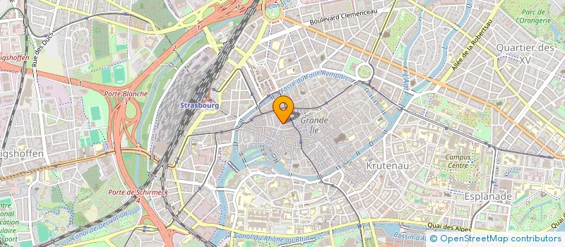 localisation de l'entreprise SAINT HUBERT S A à STRASBOURG