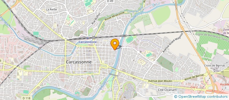 localisation de l'entreprise SAINT ISIDORE DE LA BASOCHE à CARCASSONNE
