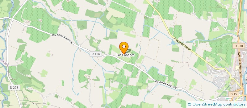 localisation de l'entreprise SAINT JACQUES  CONDOM