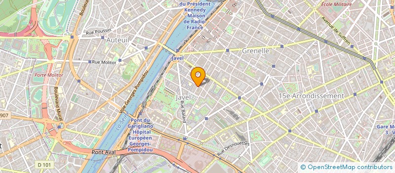 localisation de l'entreprise SAINT JACQUES  PARIS