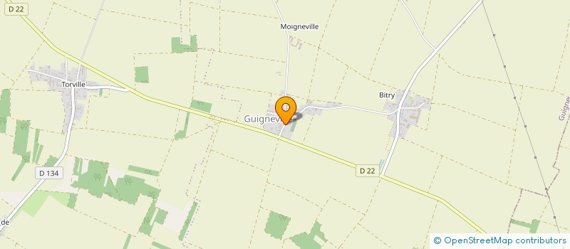 localisation de l'entreprise SAINT JACQUES à GUIGNEVILLE