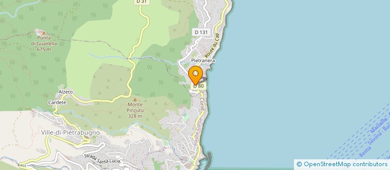 localisation de l'entreprise SAINT-JACQUES  SAN-MARTINO-DI-LOTA