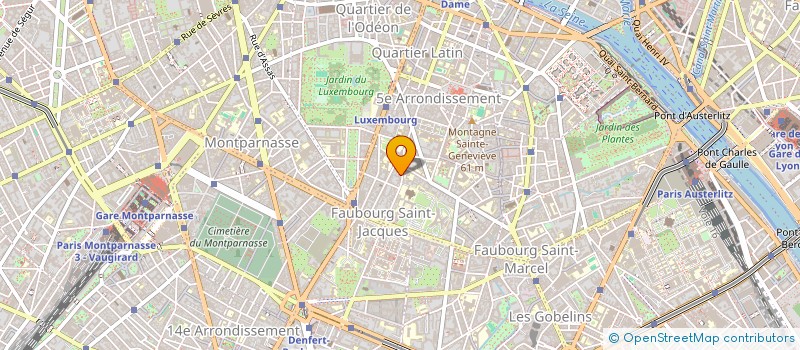 localisation de l'entreprise SAINT JACQUES ALIMENTATION  PARIS