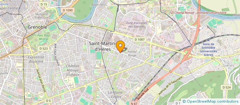 localisation de l'entreprise SAINT JACQUES INVESTISSEMENT  SAINT-MARTIN-D'HERES