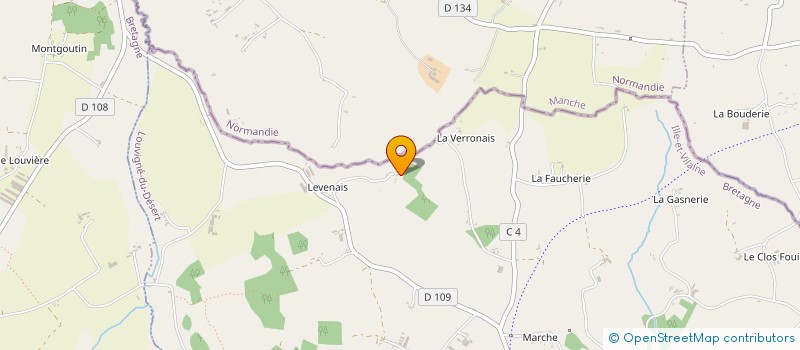 localisation de l'entreprise SAINT JAME'S ROC à LOUVIGNE-DU-DESERT