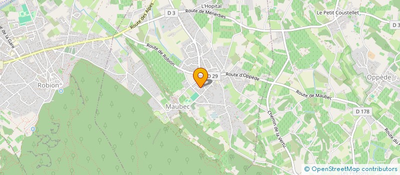 localisation de l'entreprise SAINT JAMES  ROBION