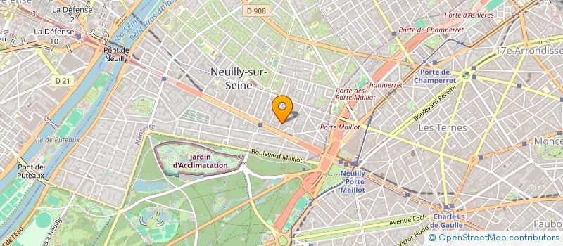 localisation de l'entreprise SAINT JAMES CONSULTING à NEUILLY-SUR-SEINE