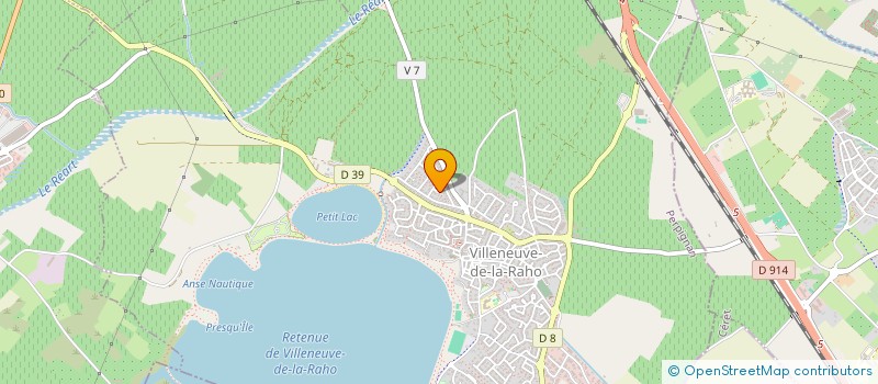 localisation de l'entreprise SAINT JAMES INVESTISSEMENT  VILLENEUVE-DE-LA-RAHO