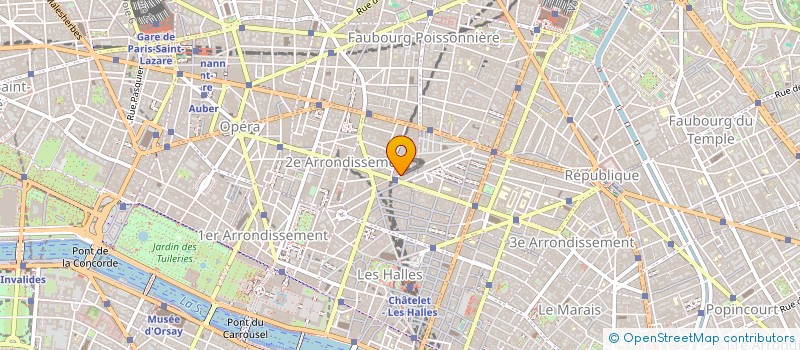 localisation de l'entreprise SAINT JAMES INVESTISSEMENTS à PARIS