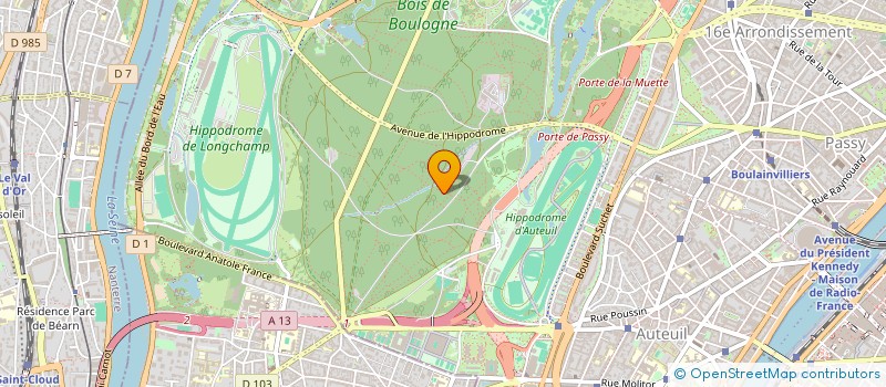 localisation de l'entreprise SAINT-JAMES PRESSING à PARIS