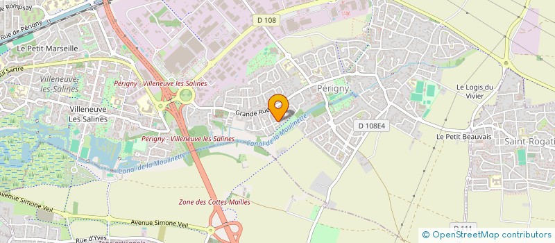 localisation de l'entreprise SAINT JEAN 3 G 2000  PERIGNY