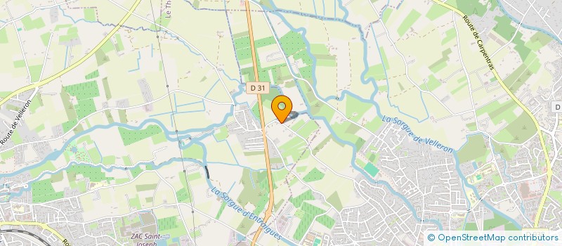 localisation de l'entreprise SAINT JEAN  LE THOR