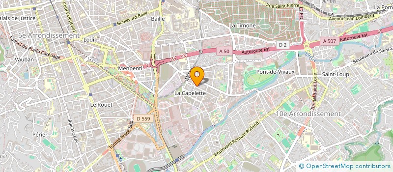 localisation de l'entreprise SAINT-JEAN  MARSEILLE