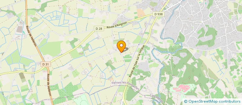 localisation de l'entreprise SAINT JEAN  PERNES-LES-FONTAINES