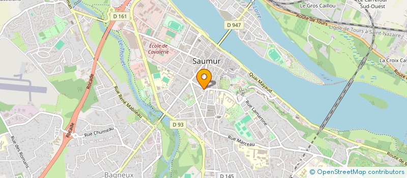 localisation de l'entreprise SAINT JEAN BONNEMERE  SAUMUR