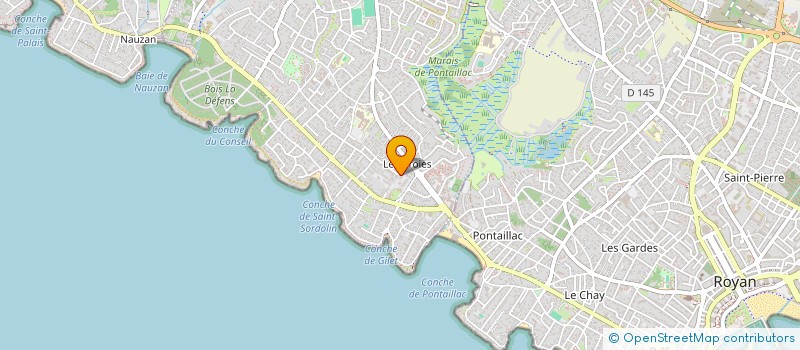 localisation de l'entreprise SAINT JEAN D'ATLANTIQUE INVEST  VAUX-SUR-MER