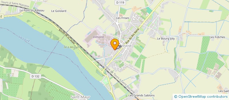 localisation de l'entreprise SAINT JEAN DE L'ISLE à BRISSAC LOIRE AUBANCE