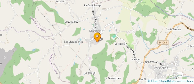 localisation de l'entreprise SAINT-JEAN EUROPE  MARINGES