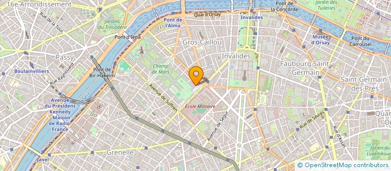 localisation de l'entreprise SAINT JEAN GPH  PARIS