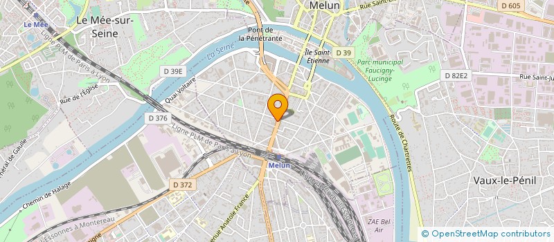 localisation de l'entreprise SAINT JEAN IMMOBILIER à MELUN