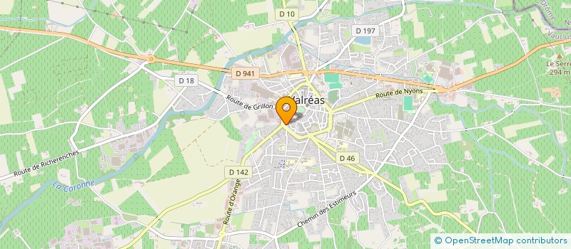 localisation de l'entreprise SAINT JEAN VALREAS SCI à VALREAS