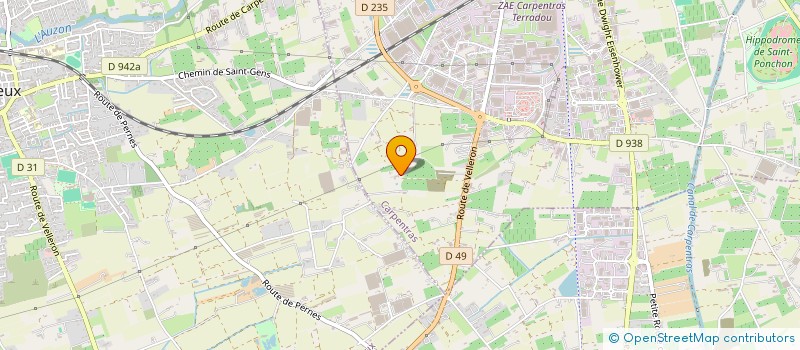 localisation de l'entreprise SAINT JO DES LICES  CARPENTRAS