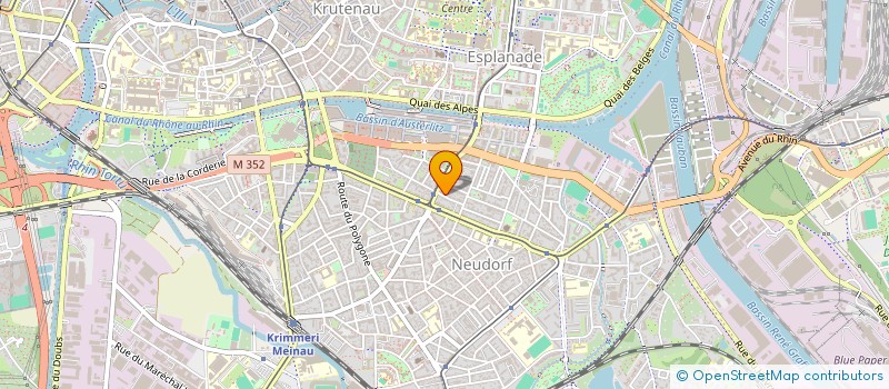 localisation de l'entreprise SAINT JOSEPH 1841 à STRASBOURG