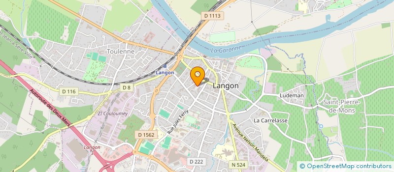 localisation de l'entreprise SAINT JOSEPH 3 à LANGON