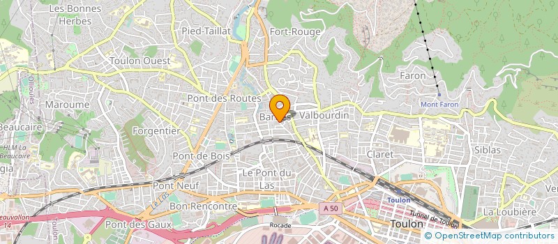 localisation de l'entreprise SAINT JOSEPH  TOULON