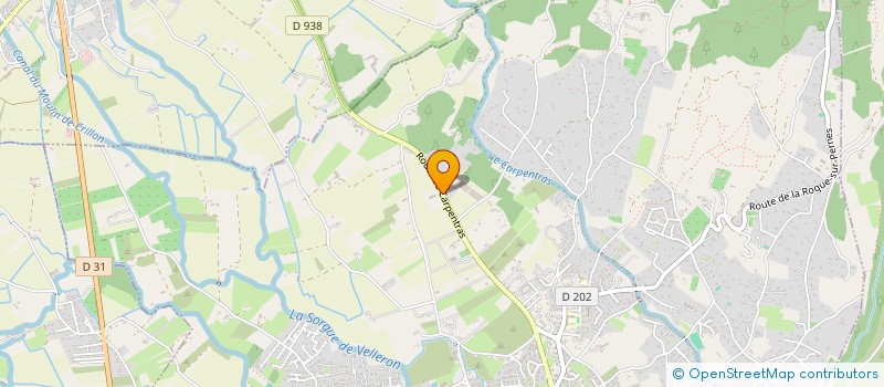 localisation de l'entreprise SAINT JOSEPH à L'ISLE-SUR-LA-SORGUE