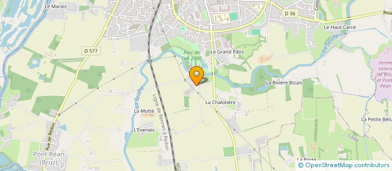 localisation de l'entreprise SAINT JOSEPH  BRUZ