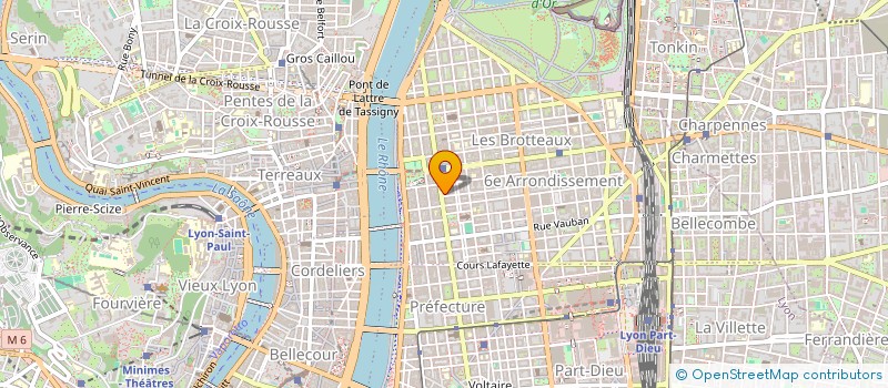 localisation de l'entreprise SAINT JOSEPH  LYON