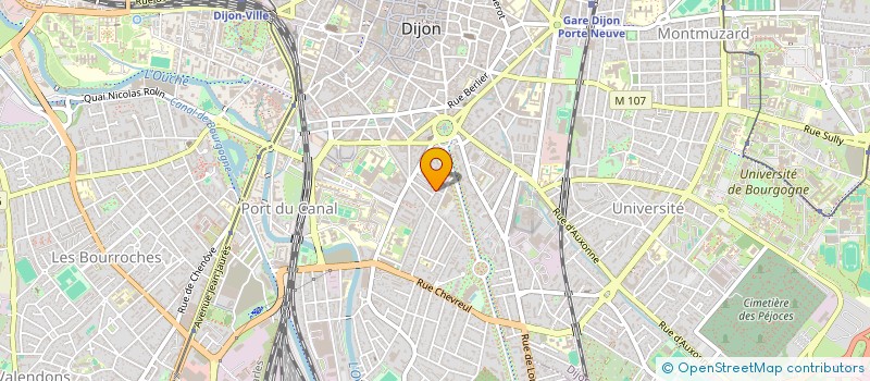 localisation de l'entreprise SAINT JOSEPH à DIJON