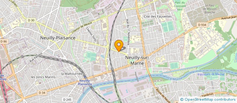 localisation de l'entreprise SAINT JOSEPH à NEUILLY-SUR-MARNE