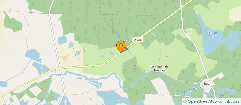 localisation de l'entreprise SAINT JOSEPH à MEZIERES-EN-BRENNE