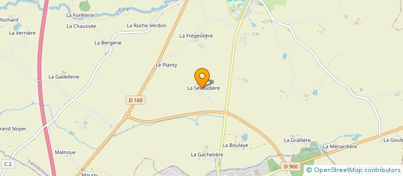 localisation de l'entreprise SAINT JOSEPH  TREMENTINES