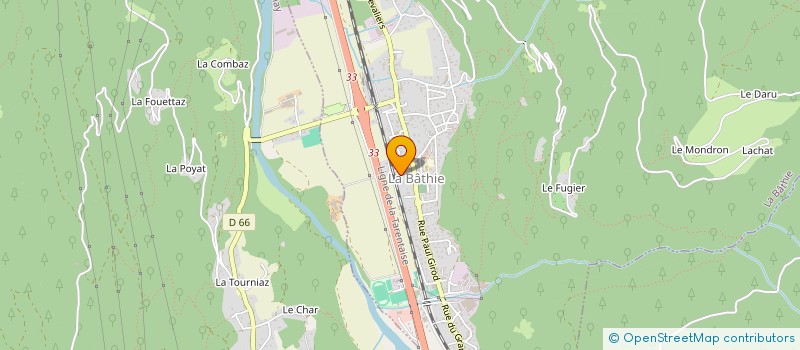 localisation de l'entreprise SAINT JOSEPH  LA BATHIE