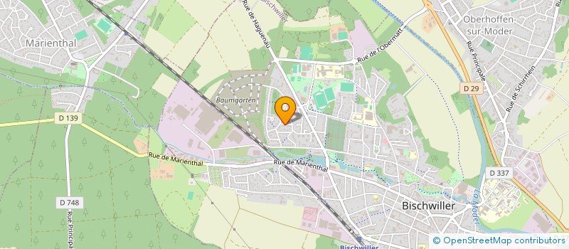 localisation de l'entreprise SAINT JOSEPH  BISCHWILLER